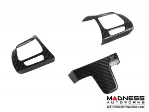 Volkswagen Golf Mk6 - Steering Wheel Cover - Carbon Fiber Volkswagen Golf Mk6 - Steering Wheel Cover - Carbon Fiber